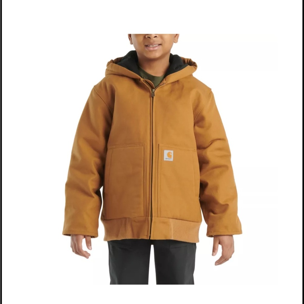 Carhartt Tan Hooded Jacket